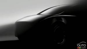 A Second Image of the Future Model Y from Tesla